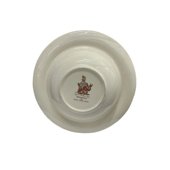Royal Doulton Bunnykins 6 inch Child's Plate - Apple Picking Treasures - Picture 2 of 2